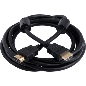 HDMI-HDMI Kabel Svart 2m Gelia