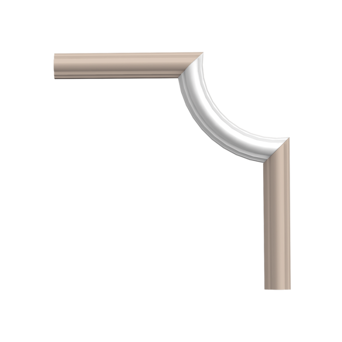 Vägglist hörn PX120A Orac Decor (P-68727144) | Byggmax