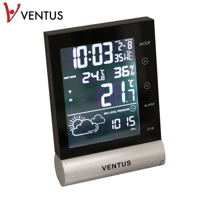 VENTUS Digital indoor/outdoor thermometer WA118, Auf Lager