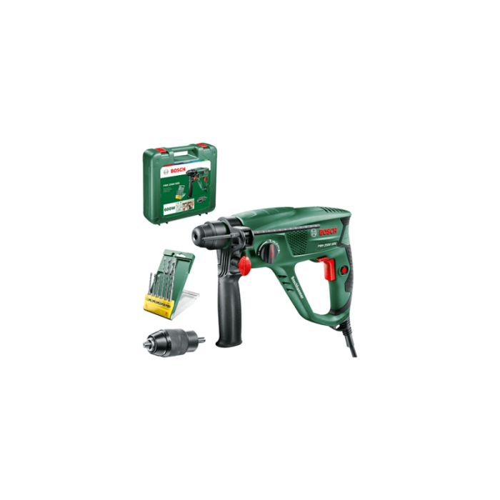 Borrhammare PBH 2500 SRE med Väska Bosch Power Tools (P68718322) Byggmax