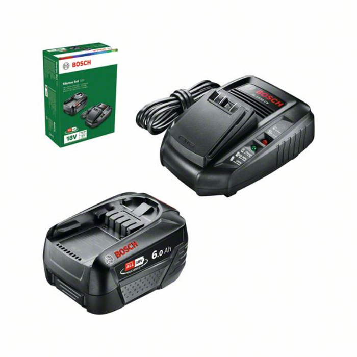 Batteriset PBA 18V 6,0 Ah WC + Laddare ( AL 1830 CV) Bosch Power Tools