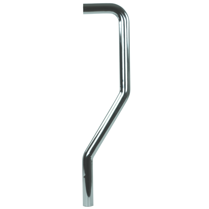 Avloppsrör för Tvättställ S-typ för 32mm:s rör 150x610 mm Krom Gelia ...