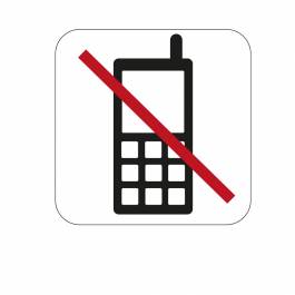 Symbol Habo Telefonförbud