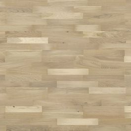 Parkettgolv Ek 3-stav Vitlackad 180mm Barlinek