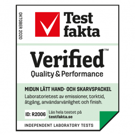LÄTT HAND- OCH SKARVSPACKEL LJUSGRÅ MIDUN
