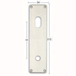 Långskylt 2831-105 212x54mm Habo