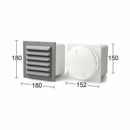 Blockventil 286 Habo plast
