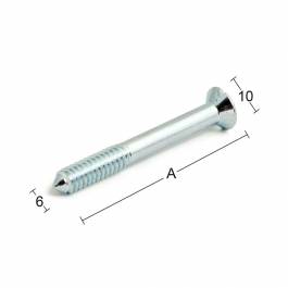 Lös Koppelskruv 360 50mm Habo