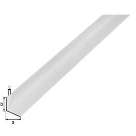 VINKELPROFIL ALUMINIUM SILVER 20X20X1,5/1M