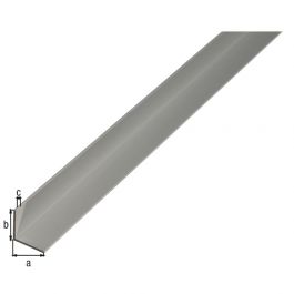 VINKELPROFIL ALUMINIUM SILVER 10X10X1/1M