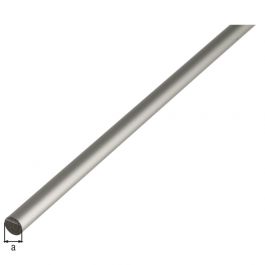 RUNDSTÅNG ALUMINIUM SILVER Ø5/1M