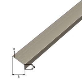 VINKELPROFIL ALUMINIUM SJÄLVHÄFTANDE 20X10X1/1M