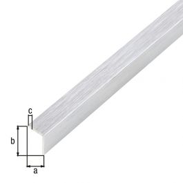 VINKELPROFIL ALUMINIUM SJÄLVHÄFTANDE 15X15X1/1M