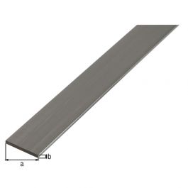 PLATTJÄRN ALUMINIUM SILVER15X2/2M