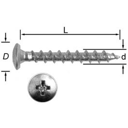 MONTAGESKRUV FZ 4,8x35