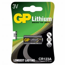 Batteri GP Lithium CR123A