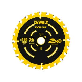 CIRKELSÅGSBLAD EXT 24T 165X20 DEWALT