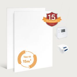 Billiga INFRAVÄRMEPAKET PREMIUM BADRUM 600W INFRACENTER online på nätet