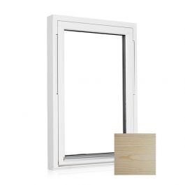 Vridfönster trä 3-glas Outline