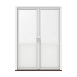 ALTANDÖRR PAR 3-GLAS ALUMINIUM OUTLINE