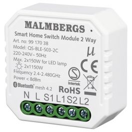 BLUETOOTH MODUL 2-KANAL MALMBERGS