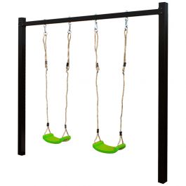 GUNGSTÄLLNING STÅL MED GUNGSITAR PLUS