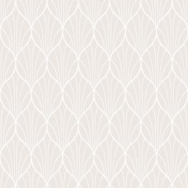 TAPET ART DECO PUDERBEIGE NYANS SWEDEN