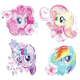 VÄGGDEKOR MY LITTLE PONY ROOMATES