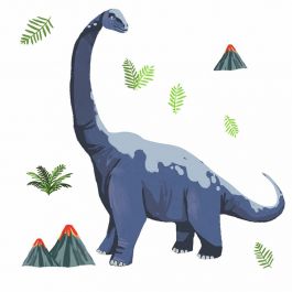 VÄGGDEKOR DINOSAUR BRACHIOSAURUS ROOMATES