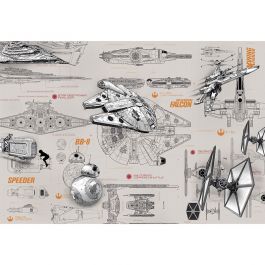 VÄGGDEKOR STAR WARS BLUEPRINT ROOMATES
