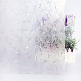 Fönsterfilm 3D Prismor Blomblad