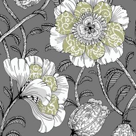 Tapet Vallila Sarastus Blommig 5138-2 Paintpart