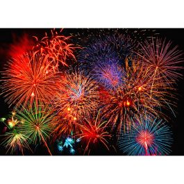 Fototapet Fireworks W+G