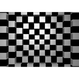 Fototapet Non woven Black + White Squares W+G