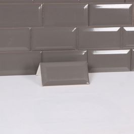 PROVBIT KAKEL METRO DARK GREY NORDIC KAKEL
