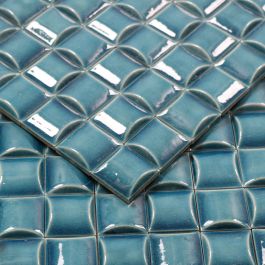 Mosaik Blue Tetris Nordic kakel