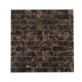 PROVBIT MOSAIK NERO MARQUINA BR NORDIC KAKEL