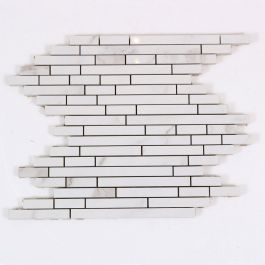 Stavmosaik Statuario Calacatta Gani