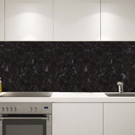 Mosaik Hexagon Carrara Black Gani