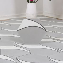 Marockanskt Kakel Heksagon Tikki Grey Nordic kakel