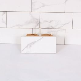 PROVBIT KAKEL CARRARA LISO NORDIC KAKEL