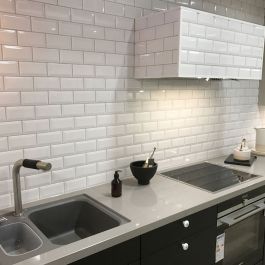 Kakel Metro Vit Blank Nordic kakel