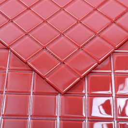 Kristallmosaik Red Rose 4,8X4,8 Nordic kakel