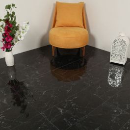PROVBIT KLINKER CARRARA BLACK NORDIC KAKEL