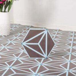 PROVBIT KAKEL MAROCKHEXAGON MAT NORDIC KAKEL