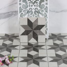 PROVBIT KLINKER ETHNO MIX 17 18,6X18,6 NORDIC KAKEL