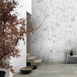 Klinker Statuario Calacatta Blank 15X15 NORDIC KAKEL