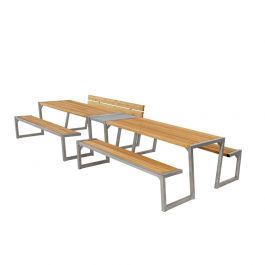 Bänkbord Zigma dubbel Plus