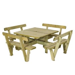 Bänkbord Fyrkantigt Plus