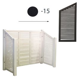 Avfallsskjul Silence Plus